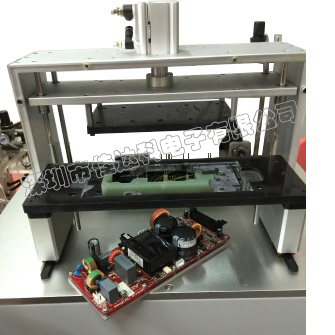 自动进板气动测试夹具