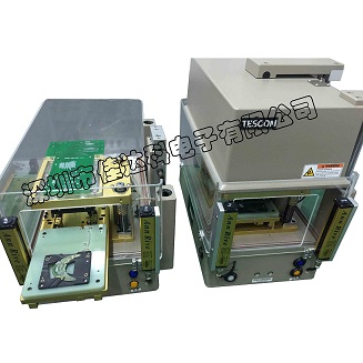 双头针屏蔽箱气动夹具