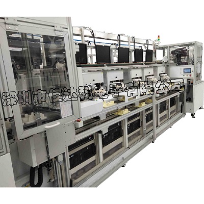 游戏手柄按键功能测试线体 